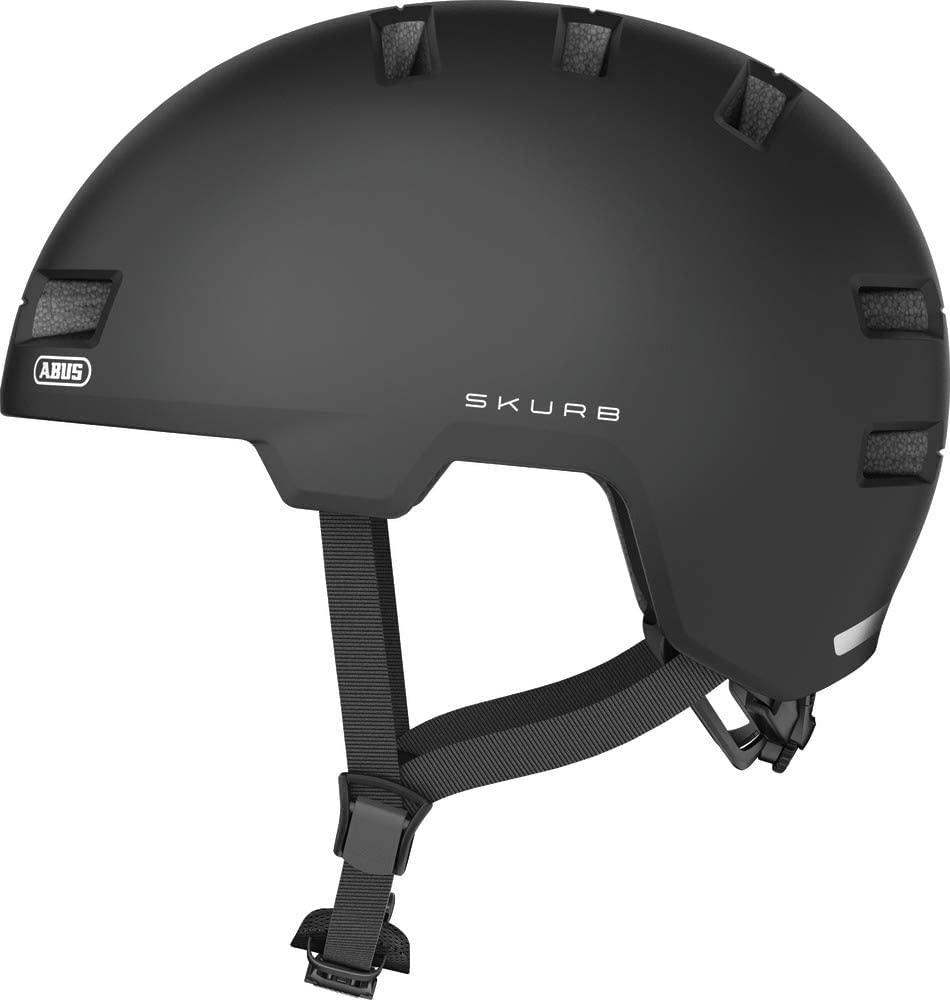 ABUS Skurb city helmet - Robust bike helmet for everyday use, skating, BMX riding or longboarding