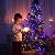 XTF2015 105ft 300 LED Christmas String Lights, End-to-End Plug 8 Modes Christmas Lights - UL Certified - Outdoor Indoor Fairy Lights Christmas Tree, Patio, Garden, Party, Wedding, Holiday (Multicolor)