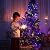 XTF2015 105ft 300 LED Christmas String Lights, End-to-End Plug 8 Modes Christmas Lights - UL Certified - Outdoor Indoor Fairy Lights Christmas Tree, Patio, Garden, Party, Wedding, Holiday (Multicolor)