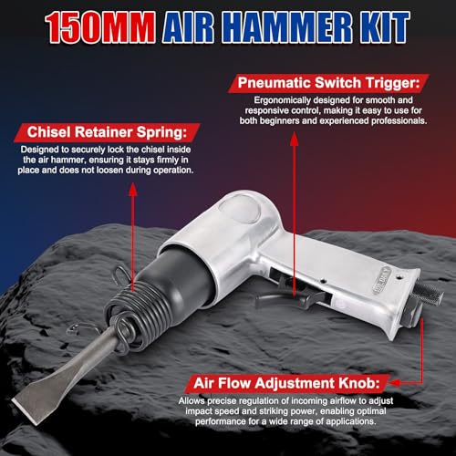 NYXOVA 150mm Air Hammer Kit
