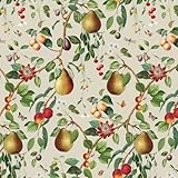 GaliGali Watercolor Floral Peel and Stick Wallpaper, Fruits Self-Adhesive Wallpaper, Contact Paper for Home Bedroom Kitchen Cabinets Decor, Removable Vinyl Wallpaper, 17.3'x78.7', No.A11011H-2