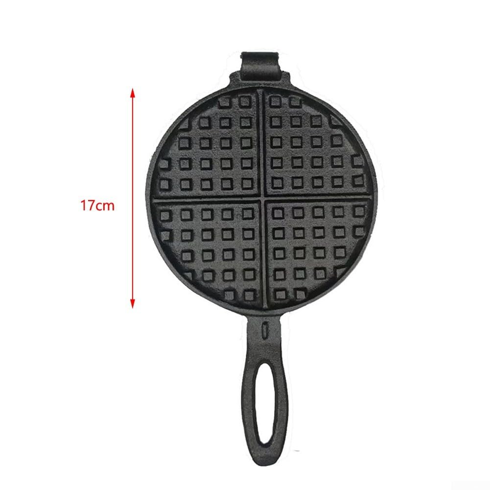 Gofres Redondo Hierro Macizo Uso Doméstico Gofres Redondo Hierro(17cm)
