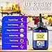 UV Resin Kit with Light, 60g UV Glue for Bonding & Curing in Seconds - Professional UV Flashlight for Jewelry UV Glue Adhesive, Plastic Welding & Glass/Acrylic Repair - Strong Bonding Craft Resin Set