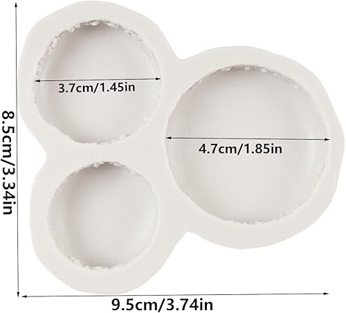 Miniatura 2 de Moldes de silicona para fondant de chocolate, decoración de pasteles, dulces, azúcar, pasta de goma de mascar, arcilla polimérica