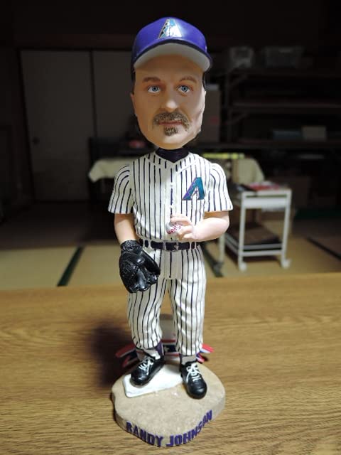 Amazon.co.jp: ランディジョンソン カートシリング ボブルヘッド