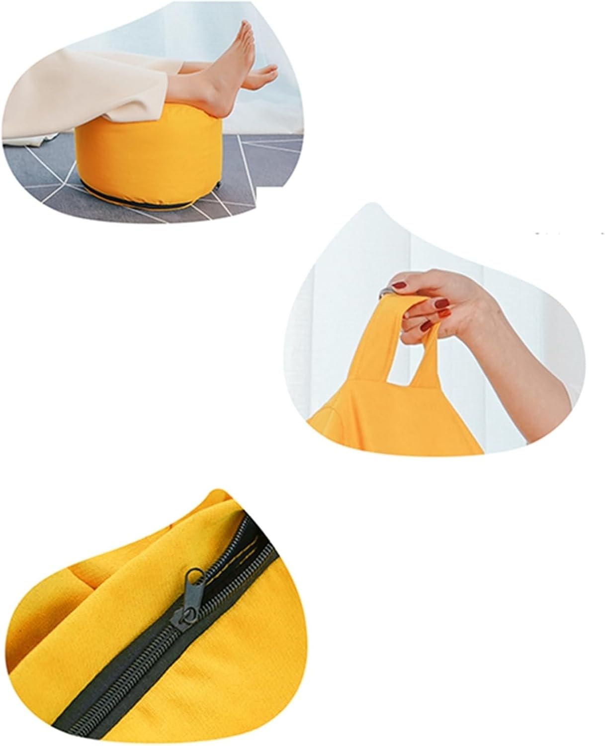 ビーズクッション クッション 伸縮 軽量 座布団 ブラウン イェロー 洗える ミニ 子供 ペット 子ども 人をダメにする 人をダメに