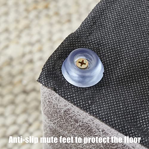 Repose-pieds gain de place beige pour optimiser les petits espaces - 8