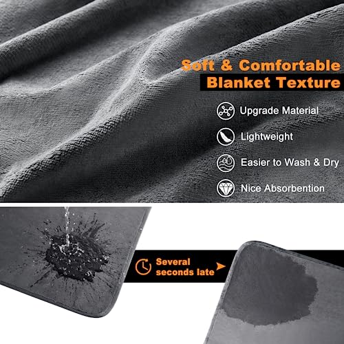Image of Dog Pee Pad Washable-Extra Large Instant Absorb Training Pads Non-Slip Pet Playpen Mat Waterproof Reusable Floor Mat for Puppy /Senior Dog Whelping Incontinence Housebreaking (31 inchx36 inch-(2PACK))