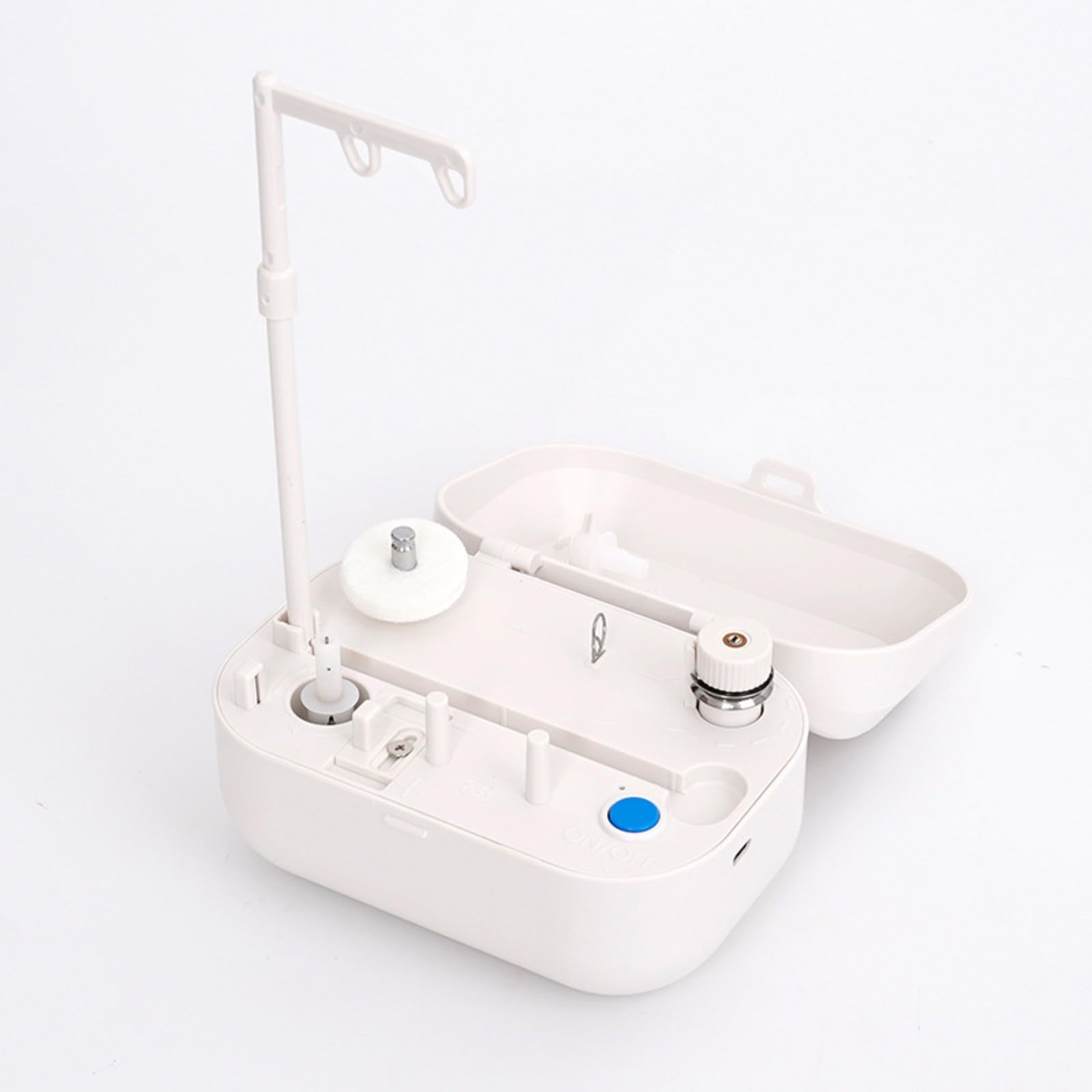 Bobinadora Eléctrica Bobinas para Máquina Husillo Integrado y Almacenamiento Incorporado Acuada para Manualidas y Arreglos