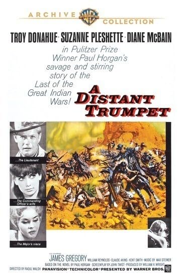 A Distant Trumpet DVD con la última dirección cinematográfica de Raoul Walsh edición Reino Unido