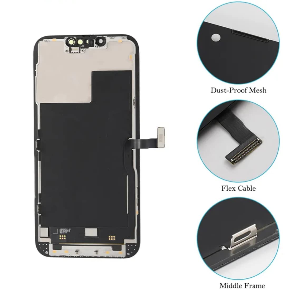 bstdianzi for iPhone 13 Pro 6.1'' Replacement Kit Touch Screen