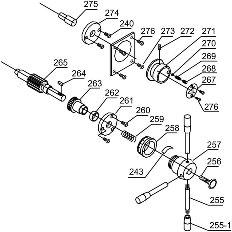 WMD20V-265 WMD25VLフライス盤WM16 BFM20 HK20 KF25D BF25 WM18 HK25L 700WQ