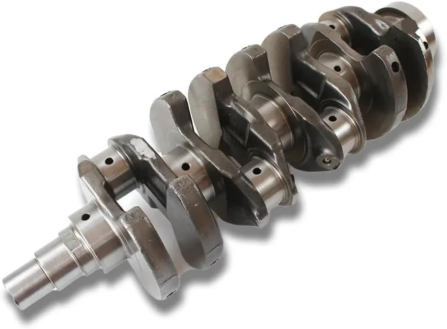 Engine Crankshaft Set Replacement for 2. 0L L4 DOHC G4GC G4GF Engines Compatible with Select Compact Cars 2000 to 2012 Model Years