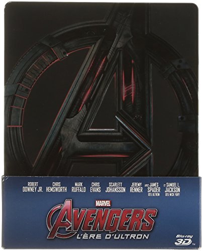Avengers L'ère d'Ultron - Combo Blu-Ray/Blu-Ray 3D Steelbook édition limitée Fnac (+ livret inédit)