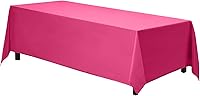 Vista 61 de Gee Di Moda - Mantel rectangular de 60 x 84 pulgadas – Mantel rectangular de poliéster lavable para mesa de 5 pies