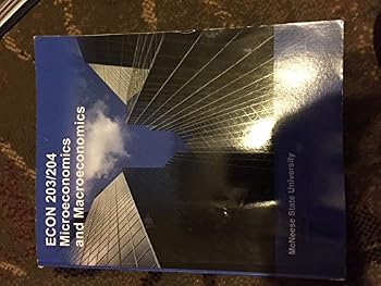 Paperback Econ 203/204 Microeconomics and Macroeconomics Book