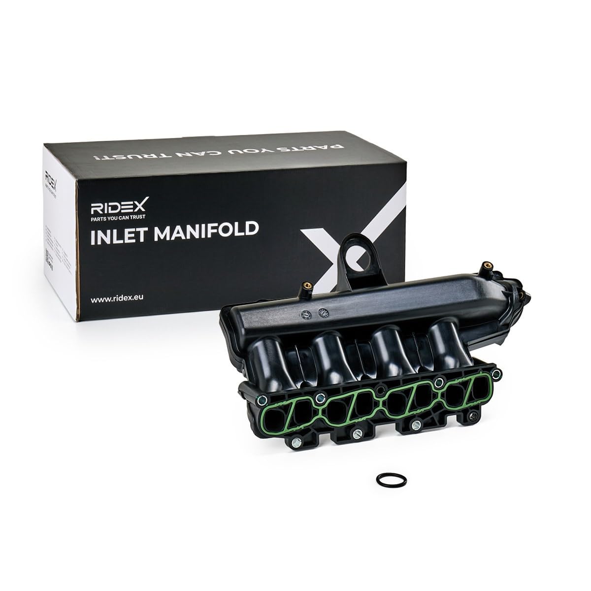 RIDEX 1640F0014 Raccordo Collettore aspirazione con bocchettone tubo con sensore Compatibilità con OPEL Corsa D Hatchback S07