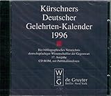 kürschner saiten  Kürschners Deutscher Gelehrten-Kalender 1996, 1 CD-ROM Bio-bibliographisches Verzeichnis deutschsprachiger Wissenschaftler der Gegenwart. Mit Publikationslisten. Für Windows ab 3.1