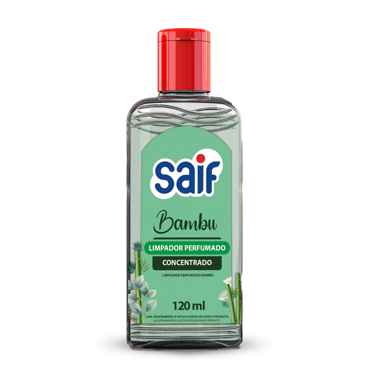 Limpador Perfumado Concentrado Bambu Saif 120Ml, Higienizador
