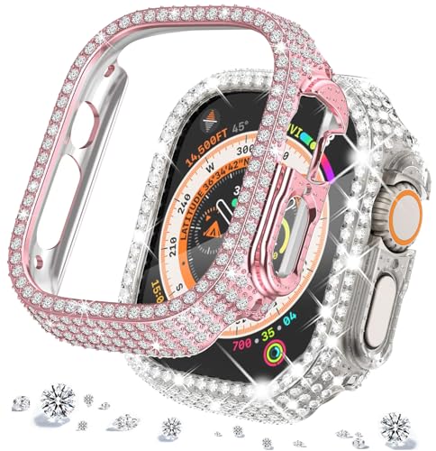 Protection Apple Watch Ultra 2 49mm paillettes anti-choc