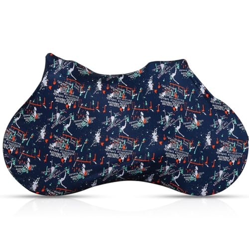 Whychstore Funda para bicicleta, resistente al agua, a prueba de polvo, para bicicletas de montaña de 24 a 27.5 pulgadas, tela de poliéster y elastano negro con borde elástico