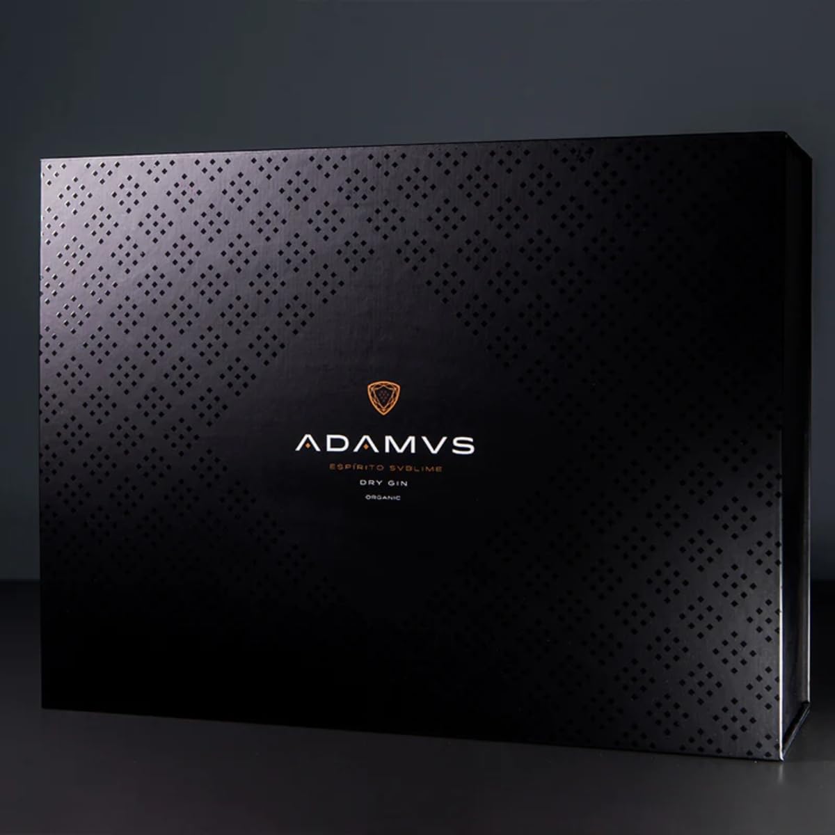 Caja de Regalo Adamus Organic Dry Gin 70cl | Edición Limitada - 2 Copas y 2 Bases de Corcho
