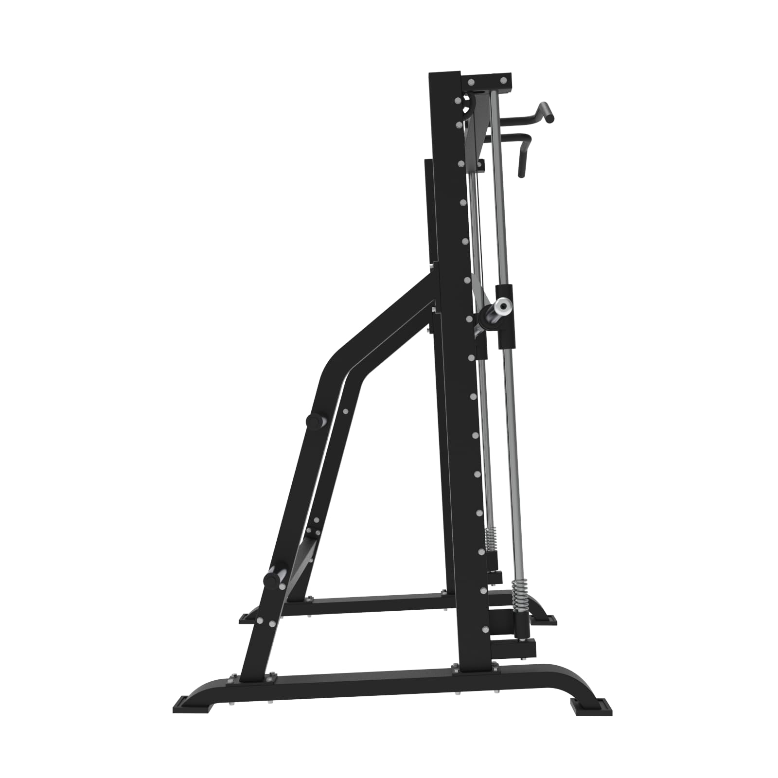 Bad Company Multipresse inkl. Gegengewichte und Klimmzugstange I Smith Machine mit Gegengewichten für das Ganzkörpertraining I BCA-104