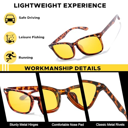 Save 12% on LVIOE 2-Pack Night Vision Driving Glasses - Image 4