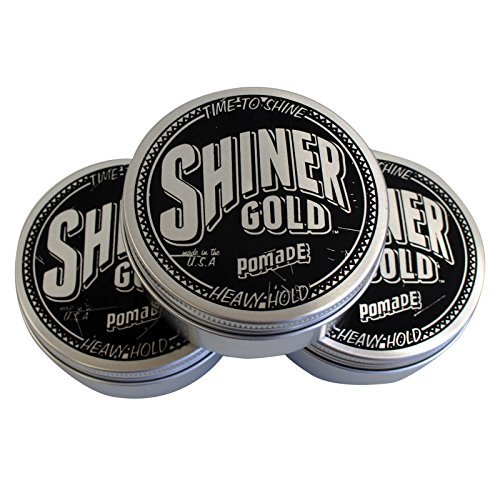 Shiner Gold Pomade 4 oz & Free Comb by SHINER GOLD