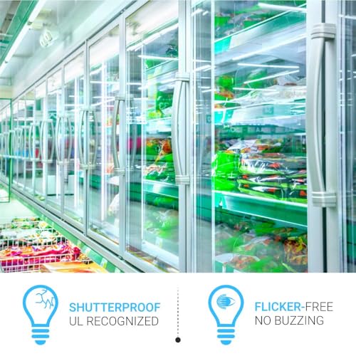 Ledmyplace WEN-T8V5FT32T(5000K) Ledmyplace 32W 5Ft Led Freezer/Cooler Tubes T8 V-Shape, 4200 Lumens, 5000K Daylight White, 180° Beam Angle, 100-277V, Tube Lights For Supermarkets Freezer, Commercial Freezer Lights thumb #5