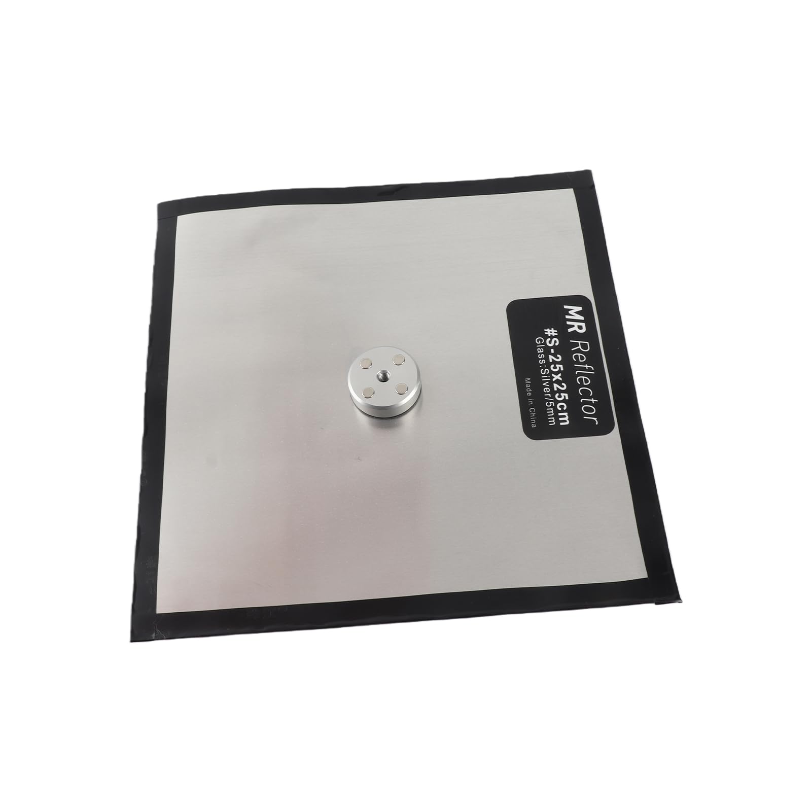 SIXRUN Riflettore di Luce per Flussi Ottici, Pannello a Specchio in Alluminio PC MCPET, 9,4 X 9,4 Pollici con Griglia da 0,2 X 0,2 Pollici, Riflettore Modellante la Luce per Riprese di Prodotti