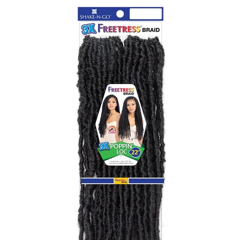 Amazon.com : Free Tress Shake N Go Synthetic Hair Crochet Braids