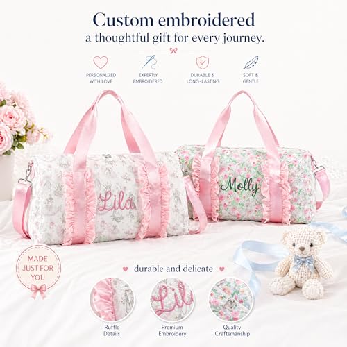 Personalized Overnight Bag for Teen Girls