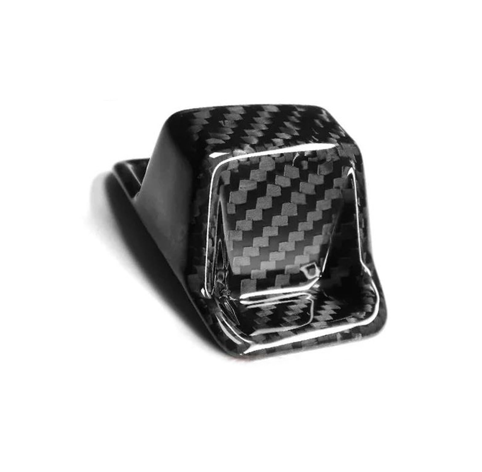 Fcaopcwama Gear Head Knob For Audi A3 8Y S3 Rs3 2021-2024 Real Carbon Fiber Car Interior Center Console Gear Shift Head Knob Panel Car Armrest Storage Box