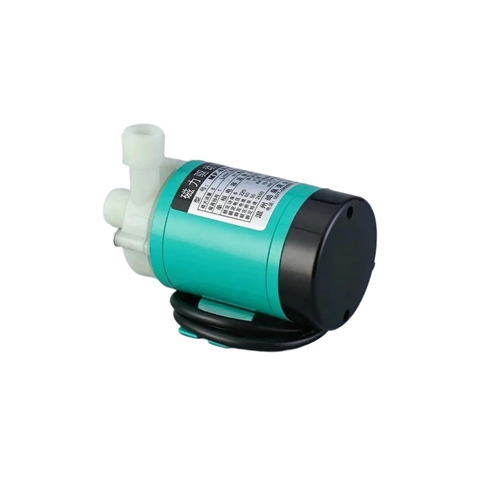 Bomba magnética agrícola de 6 W y 8 l/min, Resistente a ácidos y Bases débiles, con Impulsor de circulación for experimentos.