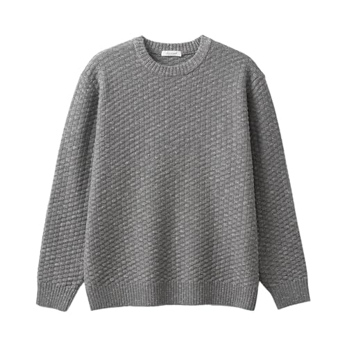 Oversize Gauge Sweater Mens Warm Comfortable Knitted Pullovers Fashion Top Comfortable Soft