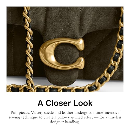Image of COACH Women's Quilted Leather Tabby 20 Shoulder Bag