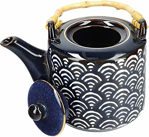 Mikasa Satori Teiera Giapponese in Porcellana con