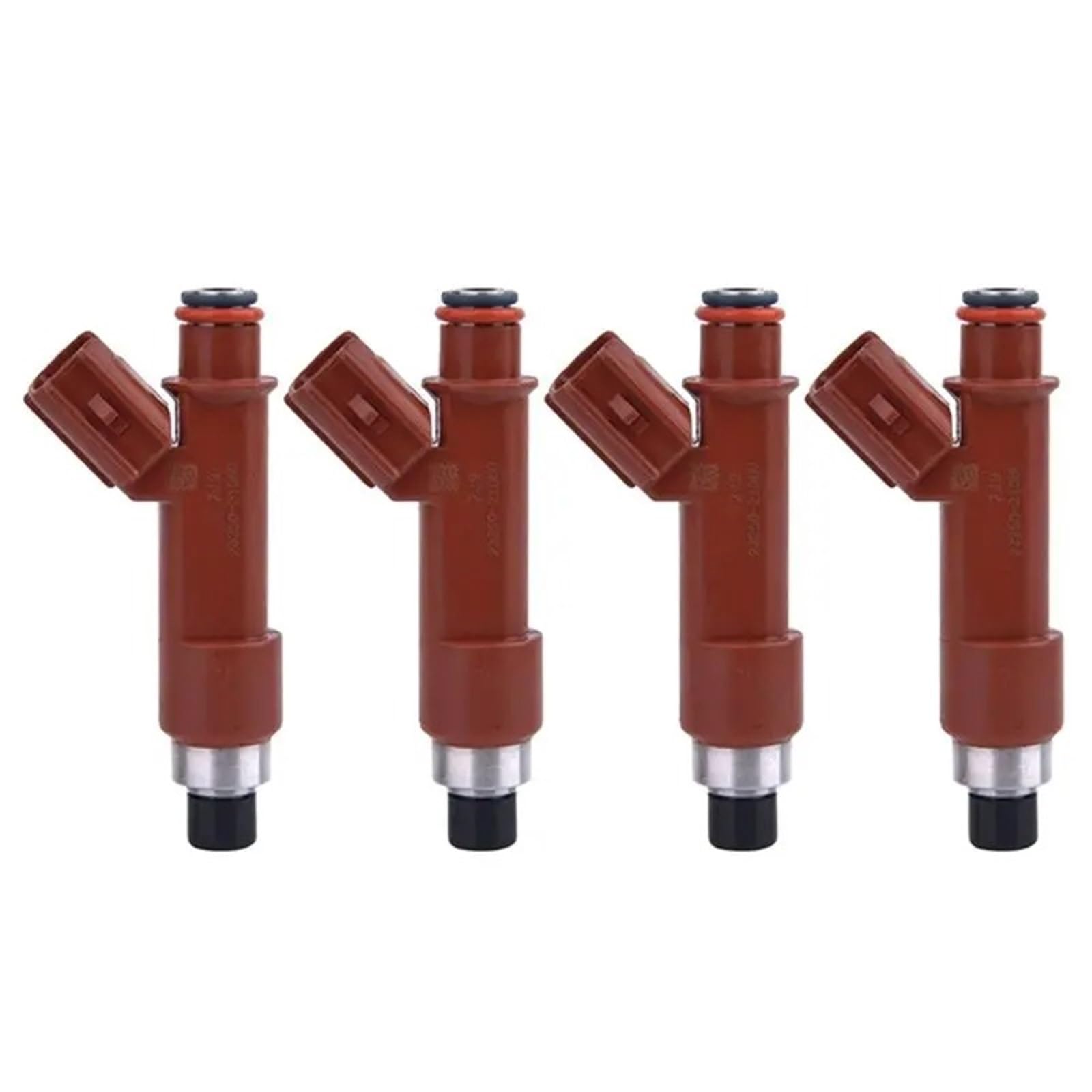 Difmqf One Color Fuel Injector Nozzle For Toyota For Yaris Ncp90 Ncp92 2Nzfe 1.3L L4 23250-21060 23209-21060 Car Nozzle Injection 4Pieces Fuel Injector Parts Accessories