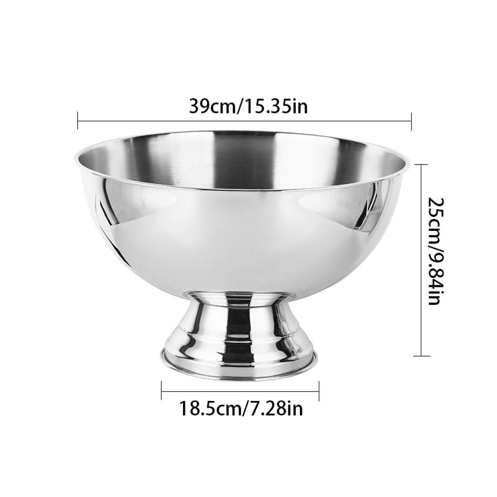 Secchiello per Ghiaccio Bacino di champagne in metallo Secchiello for il ghiaccio Bar Grani di ghiaccio Bar Ktv refrigerato Birra Vino rosso Vino straniero Secchiello for il ghiaccio Refrigeratore per