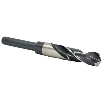 Drill America 61/64" Reduced Shank High Speed Steel Drill Bit with 1/2" Shank, D/ARSD Series