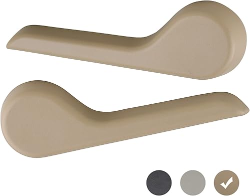 APPERFiT Manija reclinable para asiento delantero izquierdo+lado derecho compatible con Chevy Chevrolet Avalanche Silverado Suburban 2007-2013, GMC