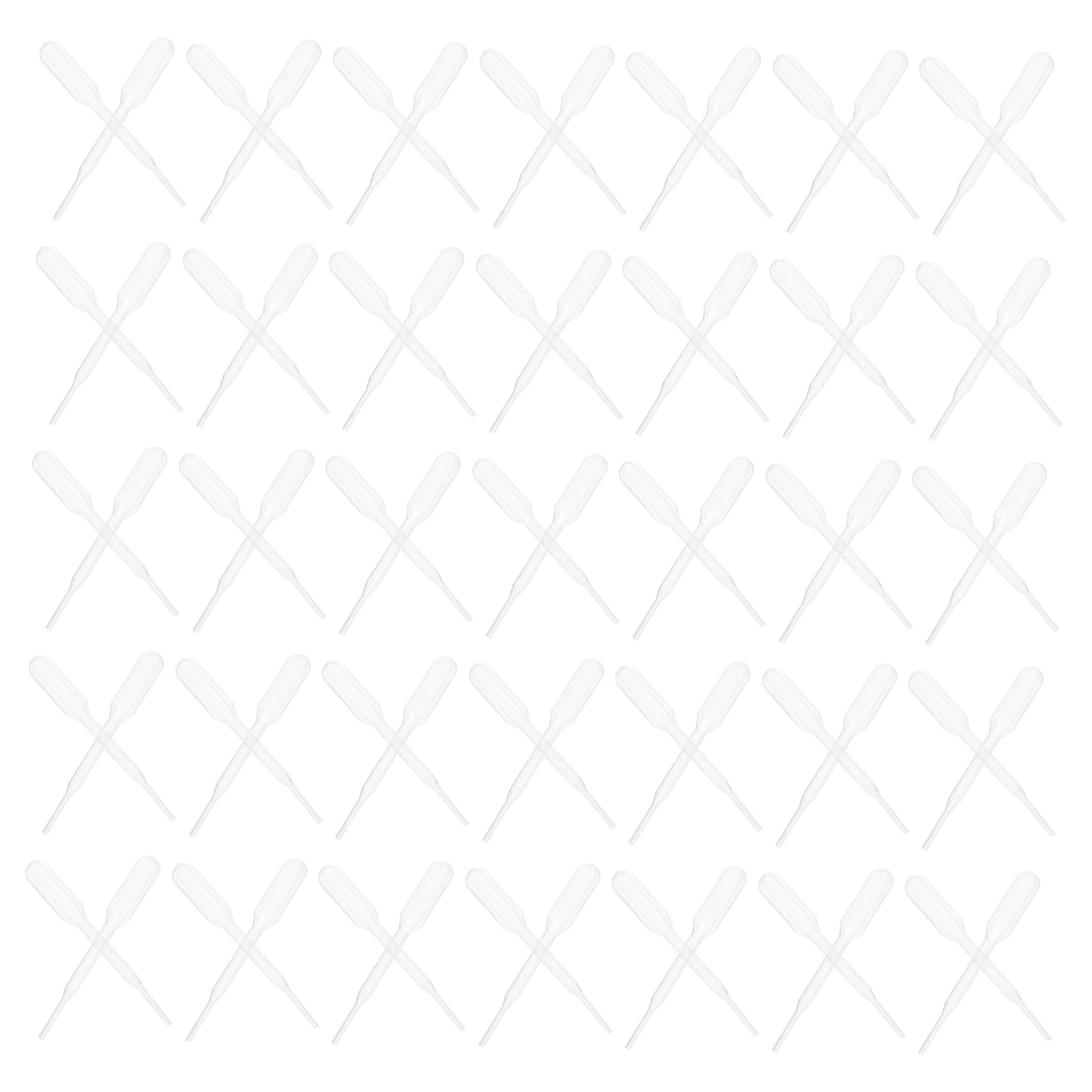 FUNOMOCYA Plastic Dropper Pipettes 500pcs 0.2ml Graduated Droppers for Essential Oils Lab Use