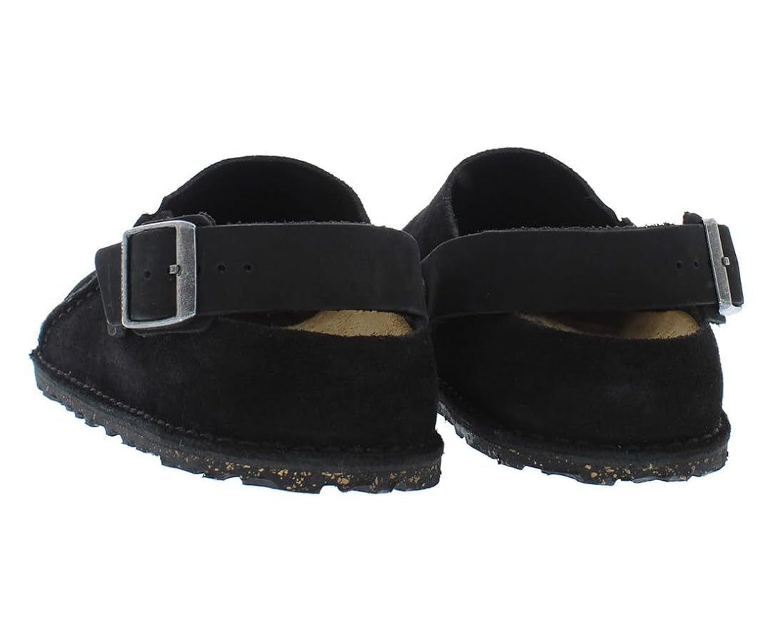 靴 BIRKENSTOCK Lutry Premium Suede 42 Lutry Premium Suede Suede Leather Gray Taupe | BIRKENSTOCK