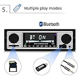 Car Stereo Bluetooth,Electronic Car Radio Stereo,Car Radio Hands-free,Support USB/AUX in FM/ MP3/WMA/WAV Autoradio with USB(No CD player),Auto Accessories - Image 4