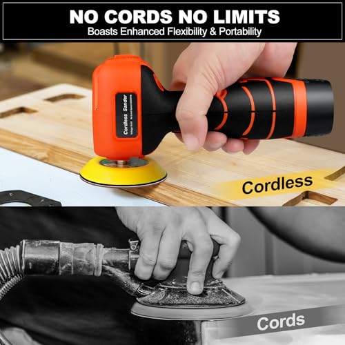 16.8V Cordless Electric Sander