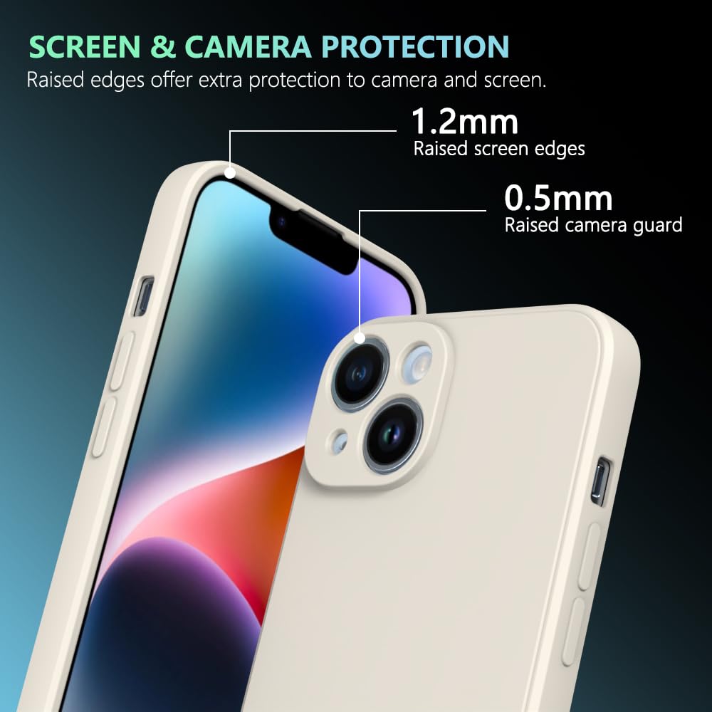 Amazon.com: WOGROO for iPhone 13 Case White, Scratch Resistant