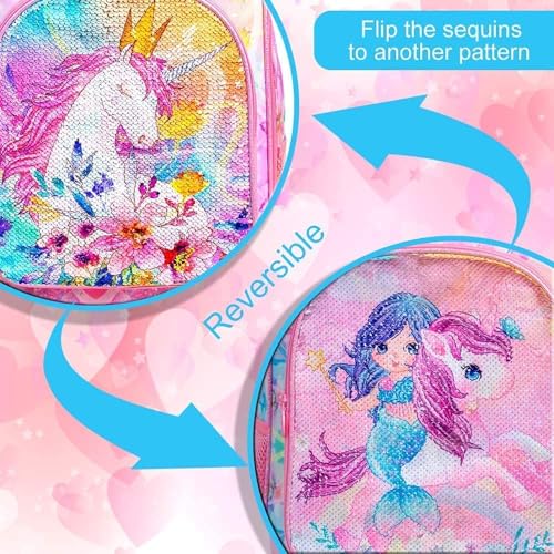 Image of CCJPX Kids Luggage for Girls, Unicorn Rolling Travel Carry on Suitcase for Toddler Children with Wheels(Pink)