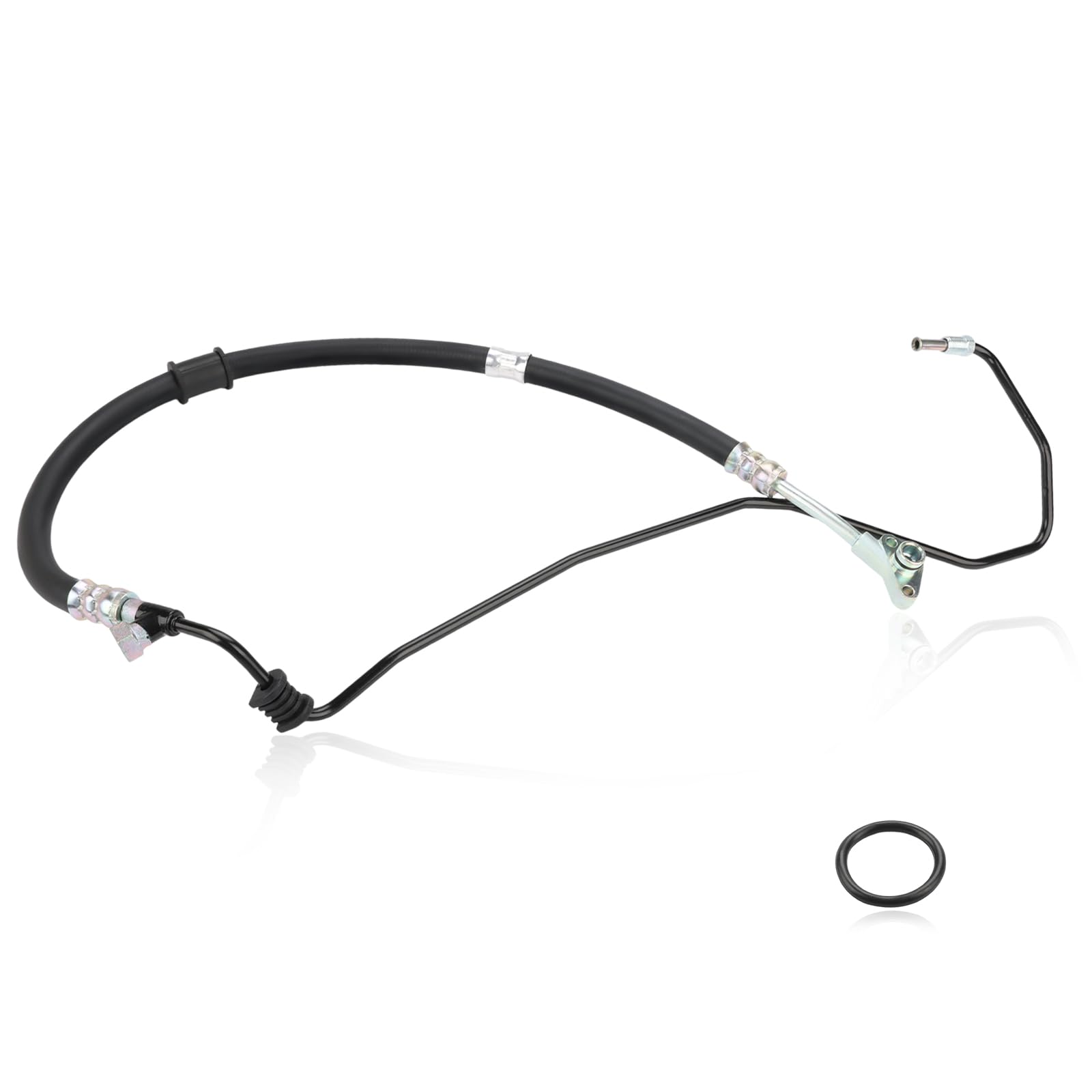 power steering pressure hose assembly compatible with honda accord v6 3.0l 1998 1999 2000 2001 2002 replacement for 53713-s87-a04 53713s87a04 3401165