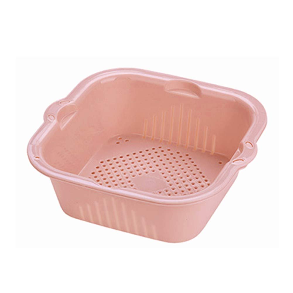 wersdf Strainers Strainer Bowl Kitchen Strainer Small Strainer Kitchen Gadgets For Cooking Rice Sieve Pink,One Size